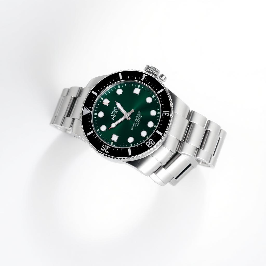 Diver 200 Bleu — Bracelet acier massif