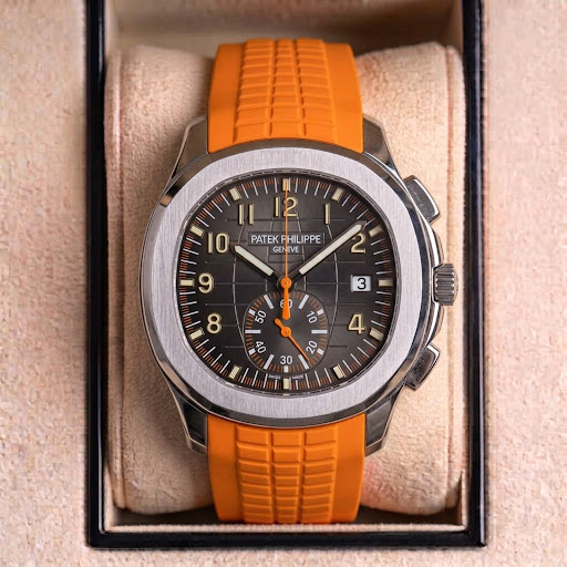 Patek Philippe Nautilus Chronographe Orange — Silicone orange